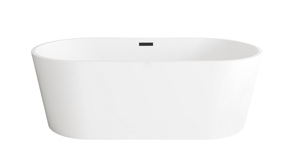 Elegant Lighting - BT30167GW-MBK - Bathtub - Springfield