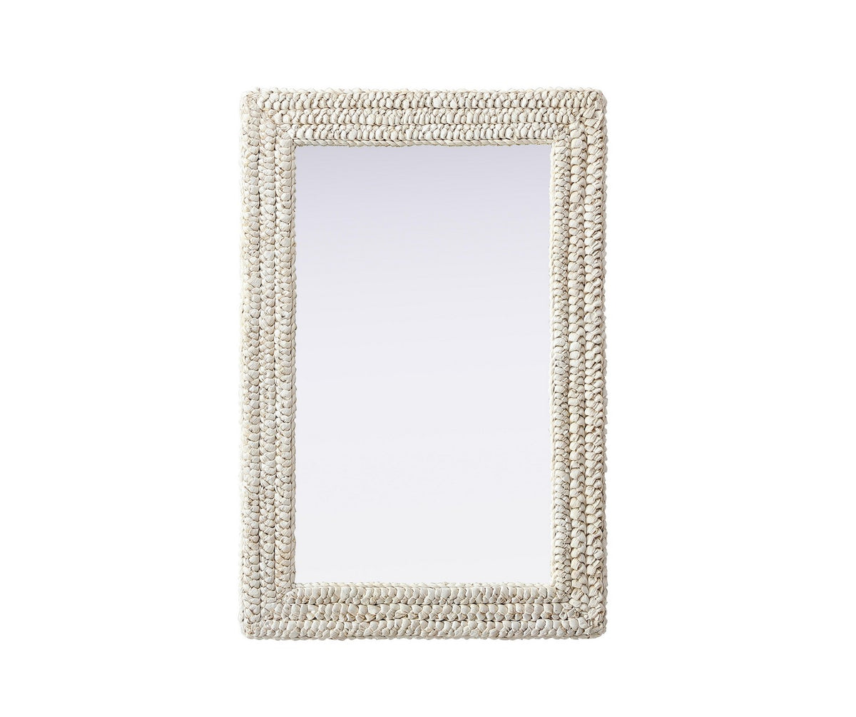 Elegant Lighting - MR4A2436LN - Mirror - Marlowe - Linen White