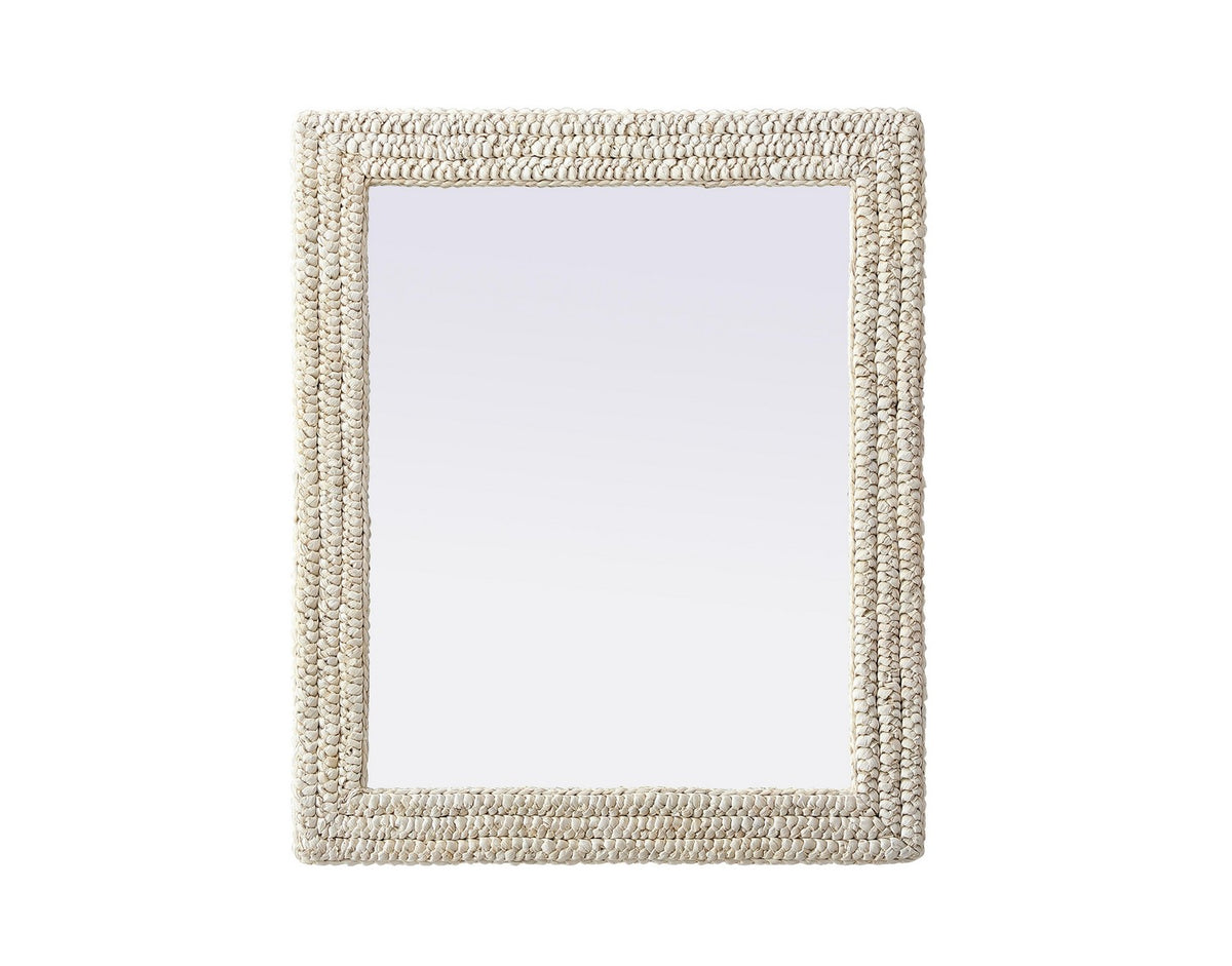 Elegant Lighting - MR4A3036LN - Mirror - Marlowe - Linen White