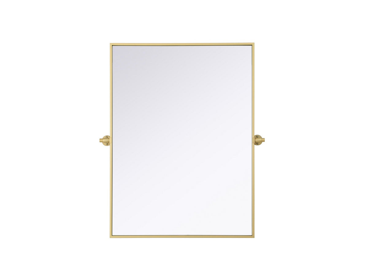 Elegant Lighting - MR6H2736BRA - Mirror - Amoura - Brass