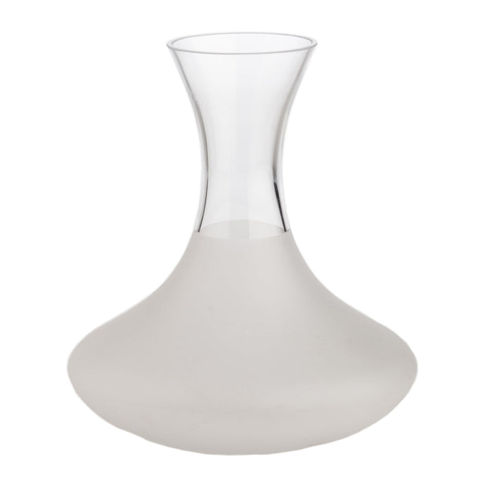 Abigails Frosted and Clear Carafe