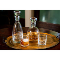 Abigails Palmetto Double Old-Fashioned Glass, Set of 4