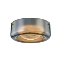 Hudson Valley - 6071-AGB - LED Flush Mount - Eldred - Aged Brass