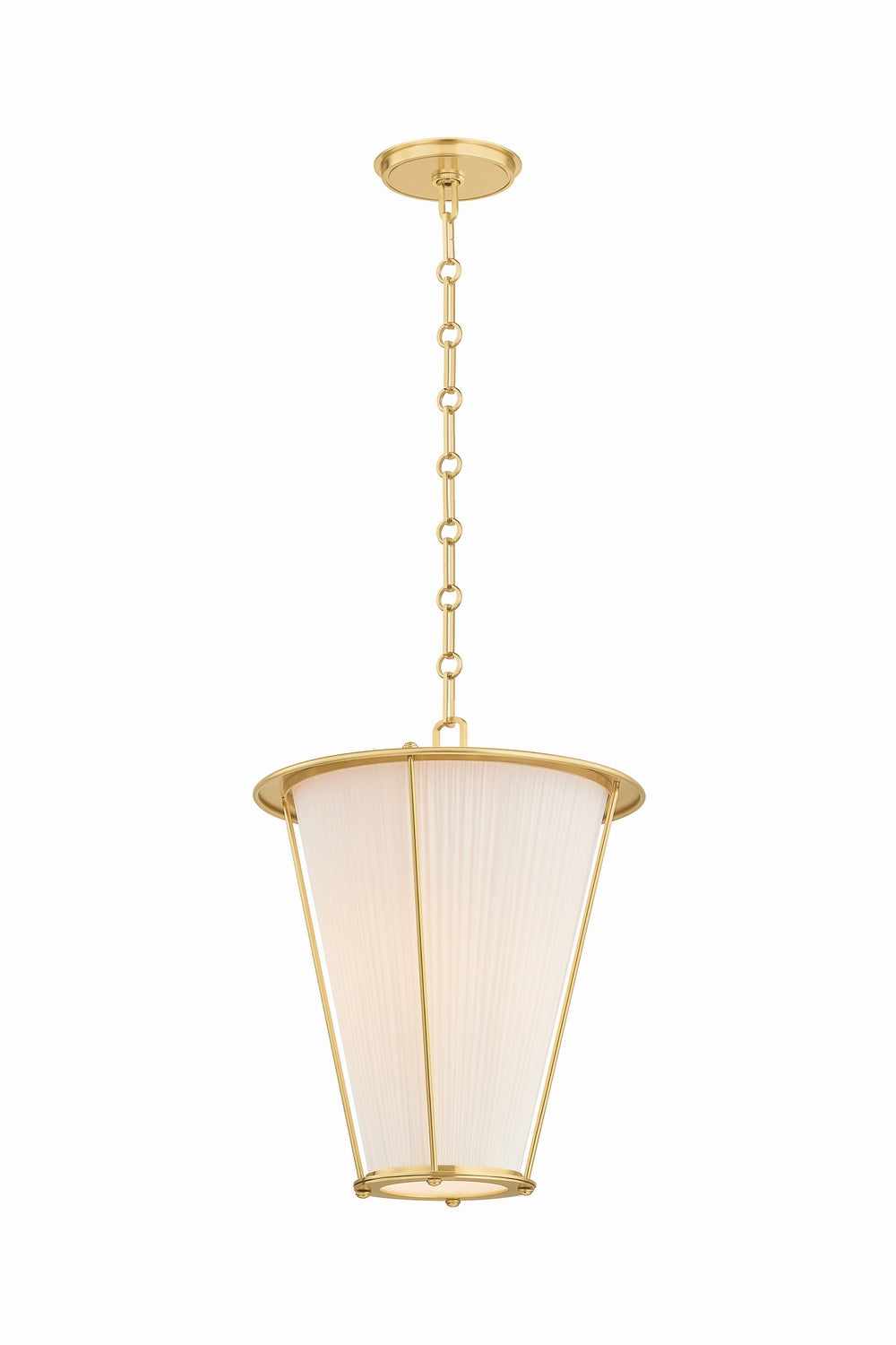 Hudson Valley - AH1715-AGB - One Light Lantern - Ellsworth - Aged Brass