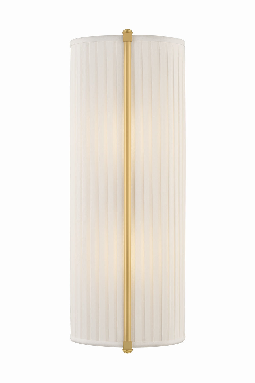 Hudson Valley - AH6317-AGB - Two Light Wall Sconce - Cornell - Aged Brass