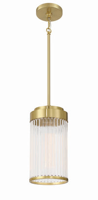 Craftmade - 60192-SB - One Light Pendant - Whittley - Satin Brass
