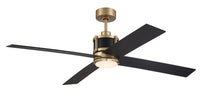 Craftmade - GRG56SBFB4 - 56" Ceiling Fan - Gregory - Satin Brass
