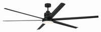 Craftmade - MND80FB6 - 80" Ceiling Fan - Mondo 80 Indoor/Outdoor - Flat Black