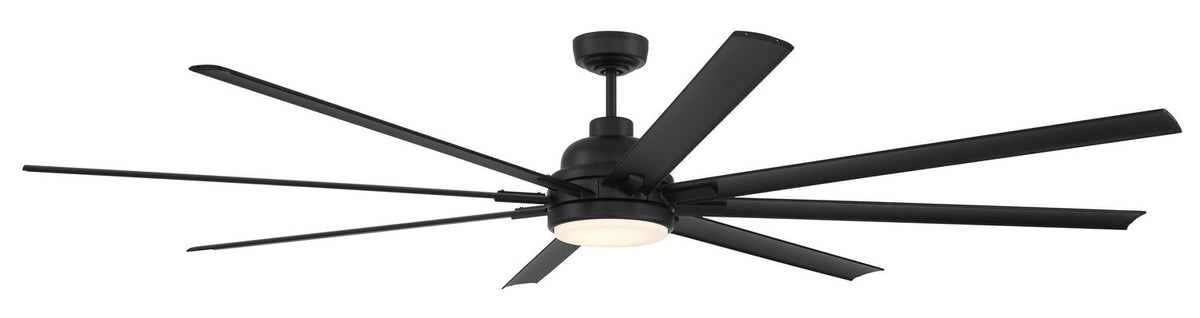 Craftmade - RSH84FB8 - 84" Ceiling Fan - Rush 84 - Flat Black