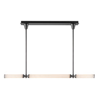Alora - LP348148UBFR-UNV - LED Linear Pendant - Edwin - Urban Bronze/Frosted Ribbed Glass