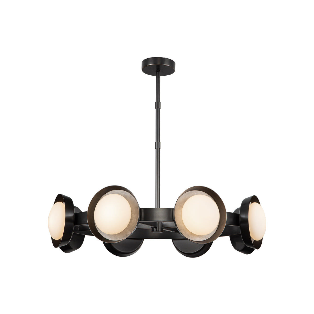 Alora - CH320837UB-UNV - LED Chandelier - Alonso - Urban Bronze