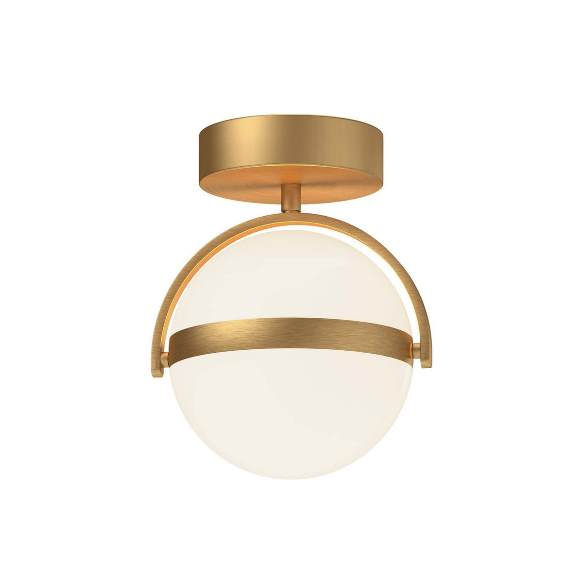 Alora - FM301001BG-UNV - LED Flush Mount - Globo - Brushed Gold
