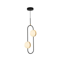 Alora - PD302002MBBG-UNV - LED Pendant - Tagliato - Matte Black/Brushed Gold