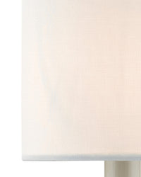 Currey and Company - 0455 - Shade - White Cotton Chandelier Shade - White Cotton