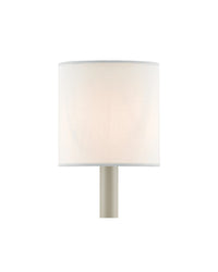 Currey and Company - 0455 - Shade - White Cotton Chandelier Shade - White Cotton