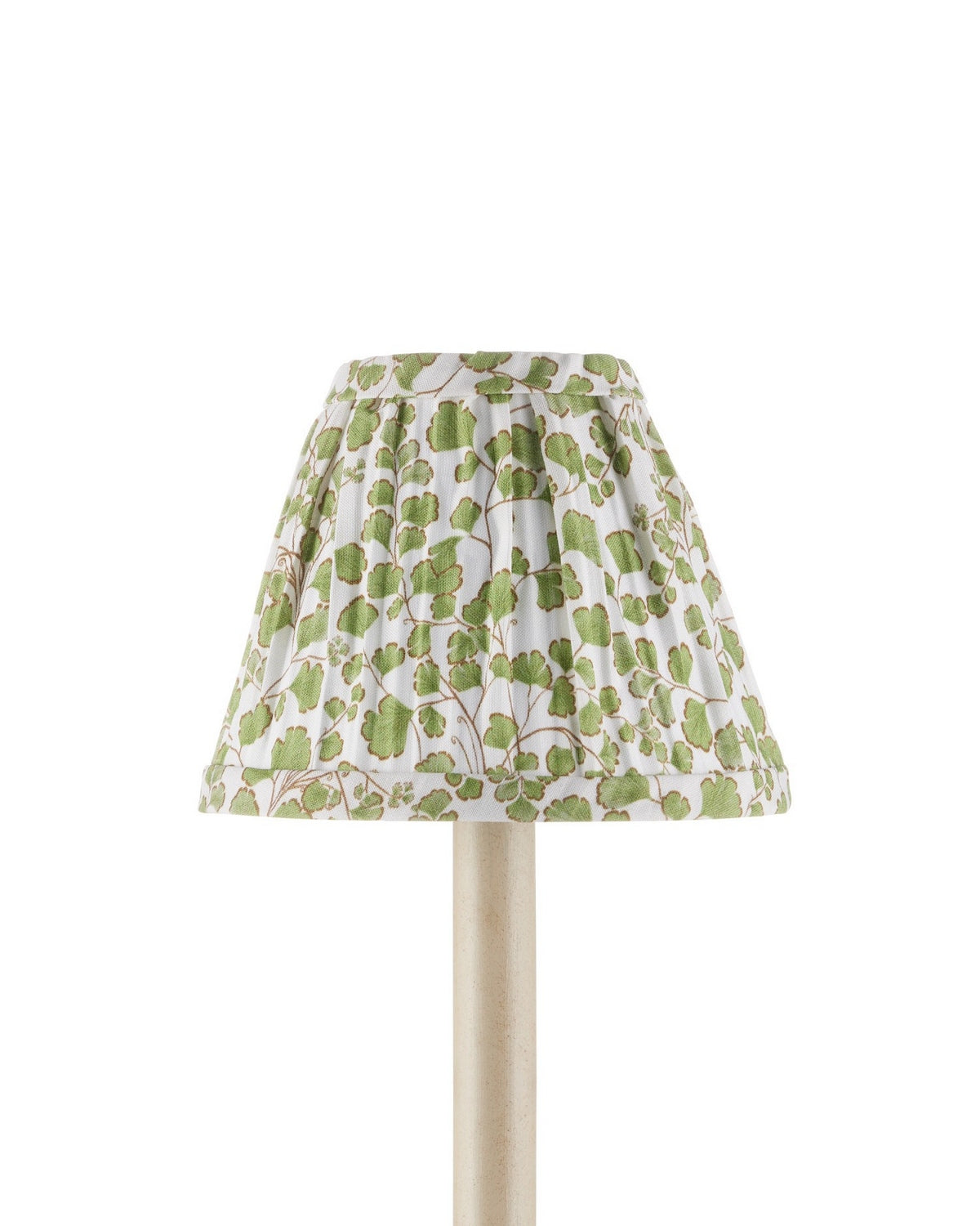 Currey and Company - 0900-0045 - Chandelier Shade - Maiden Fern - Green/Ivory