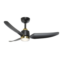 Kuzco Lighting - CF72942-BG/MB-5CCT - 42" Ceiling Fan - Hugo - Brushed Gold/Matte Black
