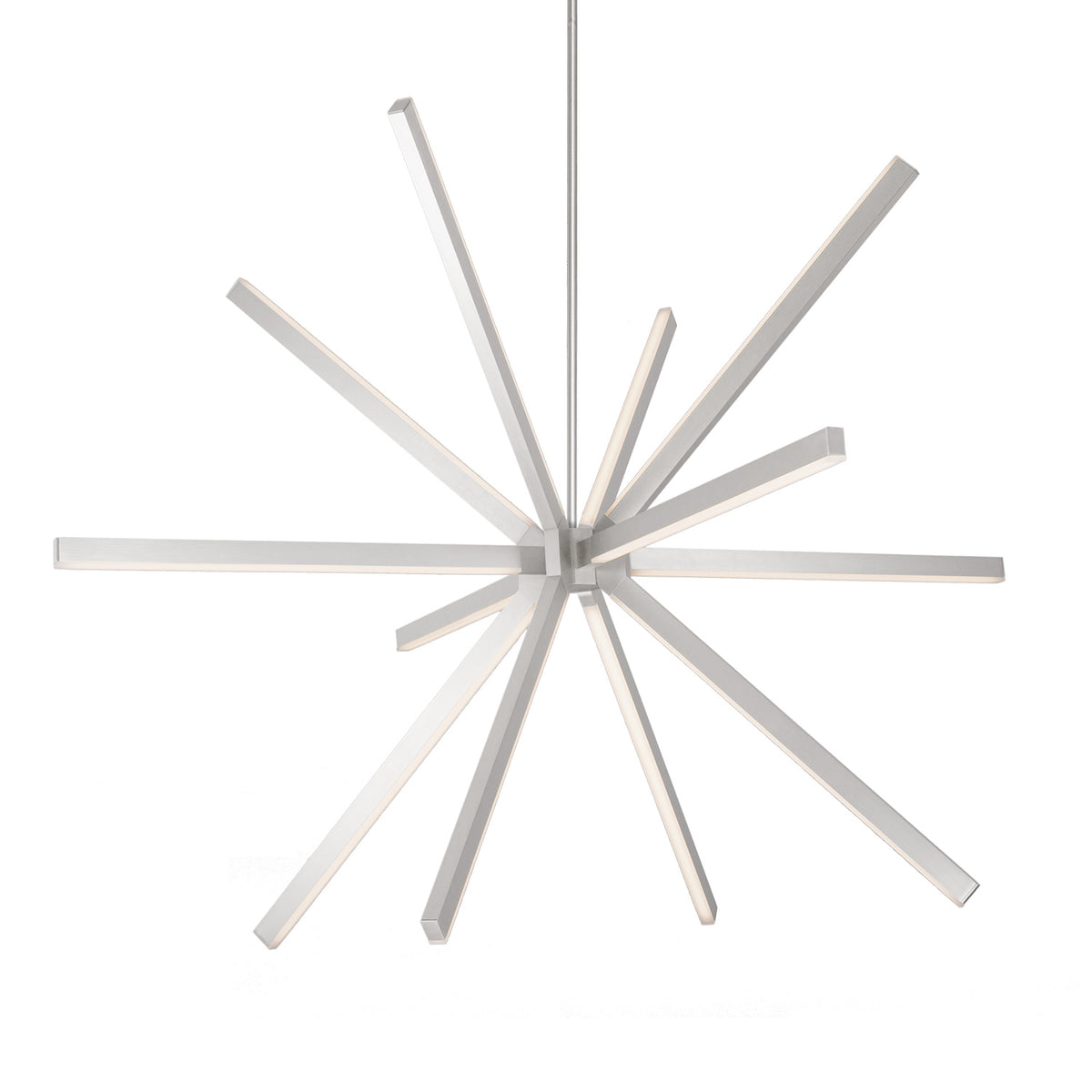 Kuzco Lighting - CH14356-BN-UNV - LED Chandelier - Sirius - Brushed Nickel