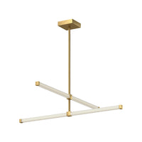 Kuzco Lighting - CH23532-BG-UNV - LED Chandelier - Blade - Brushed Gold