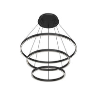 Kuzco Lighting - CH87332-BK-UNV-010 - LED Chandelier - Cerchio - Black