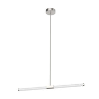 Kuzco Lighting - LP18537-BN-UNV - LED Linear Pendant - Akari - Brushed Nickel