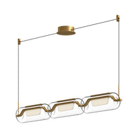 Kuzco Lighting - LP28543-BG-UNV - LED Linear Pendant - Hilo - Brushed Gold
