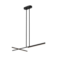 Kuzco Lighting - LP28748-BK-UNV - LED Linear Pendant - Shift - Black
