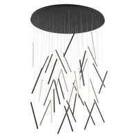 Kuzco Lighting - MP14850-BK-UNV-010 - LED Pendant - Chute - Black