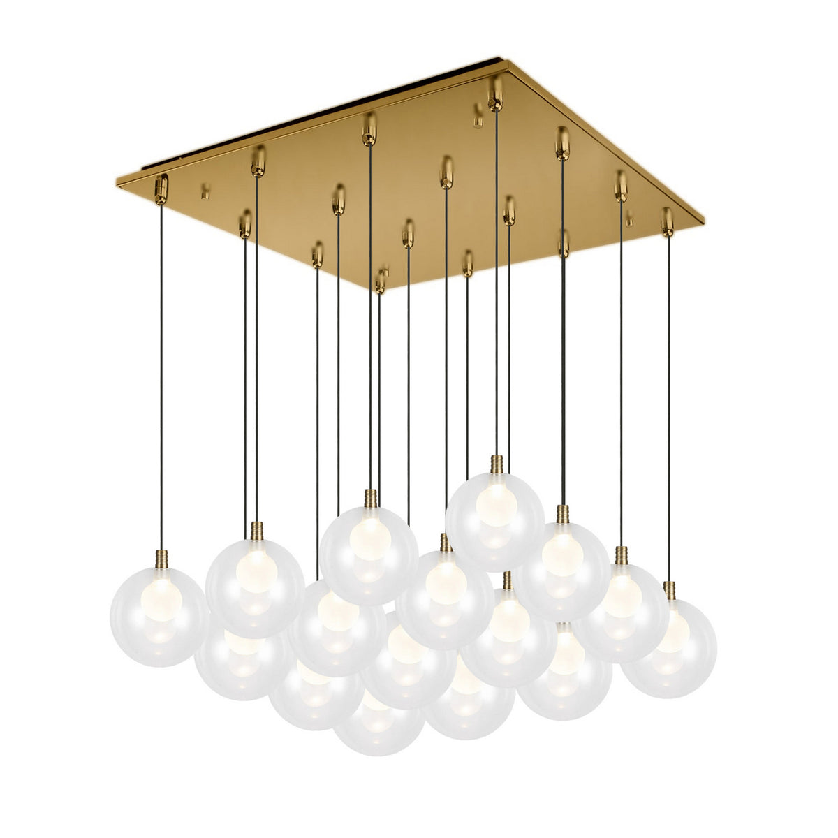 Kuzco Lighting - MP3106BG-16 - LED Pendant - Bolla - Brushed Gold