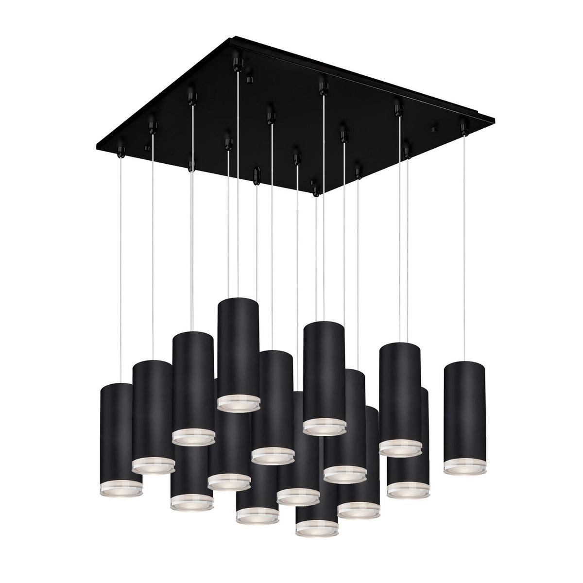 Kuzco Lighting - MP401431BK-16 - LED Pendant - Cameo - Black