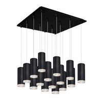 Kuzco Lighting - MP401431BK-16 - LED Pendant - Cameo - Black