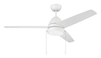 Craftmade - CZY52W3 - 52" Ceiling Fan - Cozy 52" 3-Blade Ceiling Fan - White