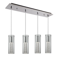 Kuzco Lighting - MP4401CH-04 - LED Pendant - Champagne - Chrome