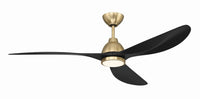 Craftmade - FRZ56SB3 - 52" Ceiling Fan - Frazier 56" 3-blade Indoor Ceiling Fan - Satin Brass