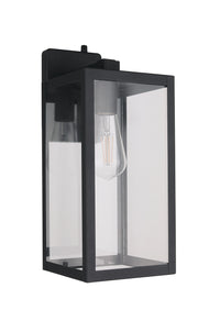 Craftmade - ZA7114-TB-PC - One Light Outdoor Lantern - Harris - Textured Black
