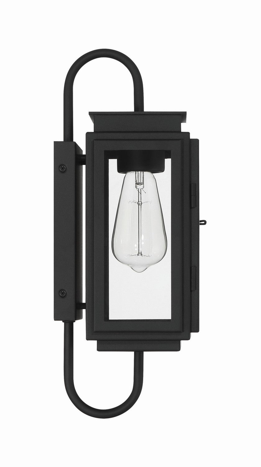 Craftmade - ZA7704-TB - One Light Outdoor Wall Lantern - Irving - Textured Black