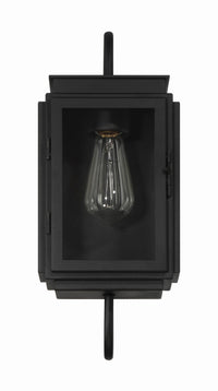Craftmade - ZA7704-TB - One Light Outdoor Wall Lantern - Irving - Textured Black
