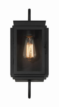 Craftmade - ZA7704-TB - One Light Outdoor Wall Lantern - Irving - Textured Black