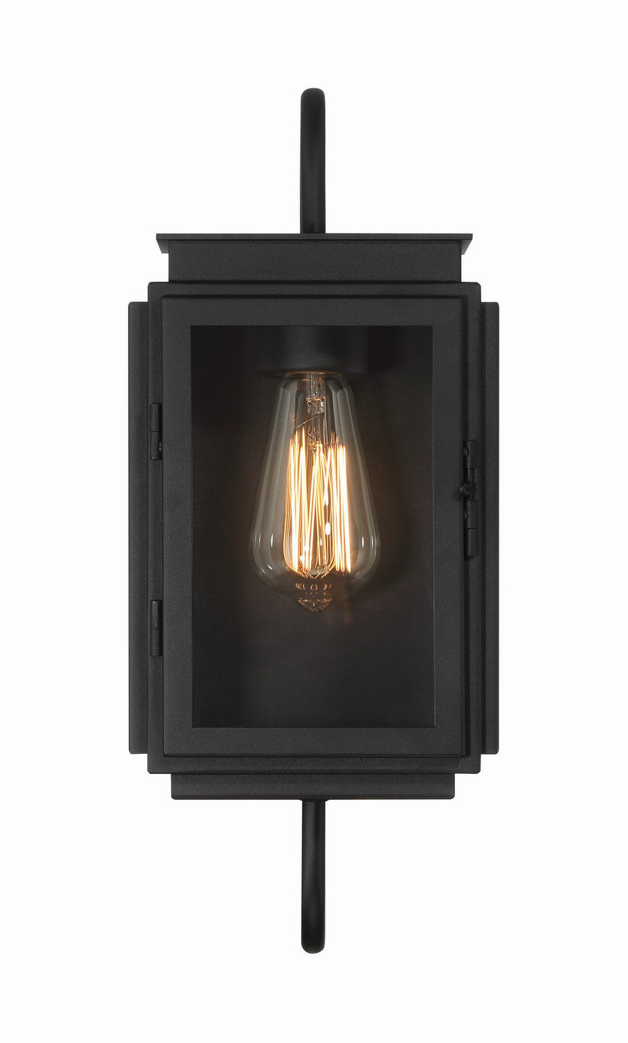 Craftmade - ZA7704-TB - One Light Outdoor Wall Lantern - Irving - Textured Black