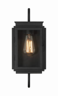 Craftmade - ZA7704-TB - One Light Outdoor Wall Lantern - Irving - Textured Black