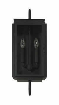 Craftmade - ZA7710-TB - Two Light Outdoor Wall Lantern - Irving - Textured Black