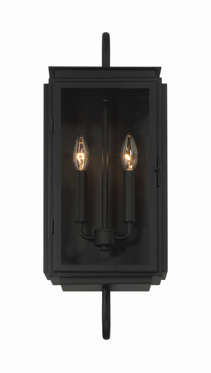 Craftmade - ZA7710-TB - Two Light Outdoor Wall Lantern - Irving - Textured Black