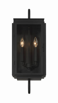 Craftmade - ZA7710-TB - Two Light Outdoor Wall Lantern - Irving - Textured Black