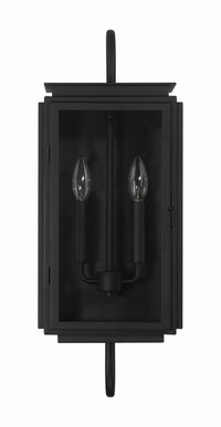 Craftmade - ZA7710-TB - Two Light Outdoor Wall Lantern - Irving - Textured Black