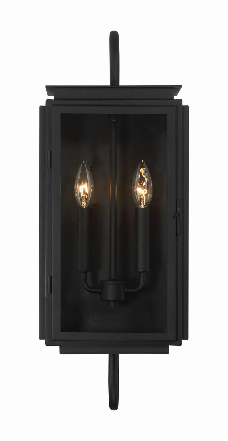 Craftmade - ZA7710-TB - Two Light Outdoor Wall Lantern - Irving - Textured Black