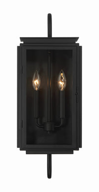 Craftmade - ZA7710-TB - Two Light Outdoor Wall Lantern - Irving - Textured Black