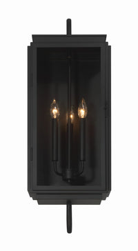 Craftmade - ZA7720-TB - Three Light Outdoor Wall Lantern - Irving - Textured Black
