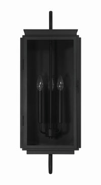 Craftmade - ZA7720-TB - Three Light Outdoor Wall Lantern - Irving - Textured Black