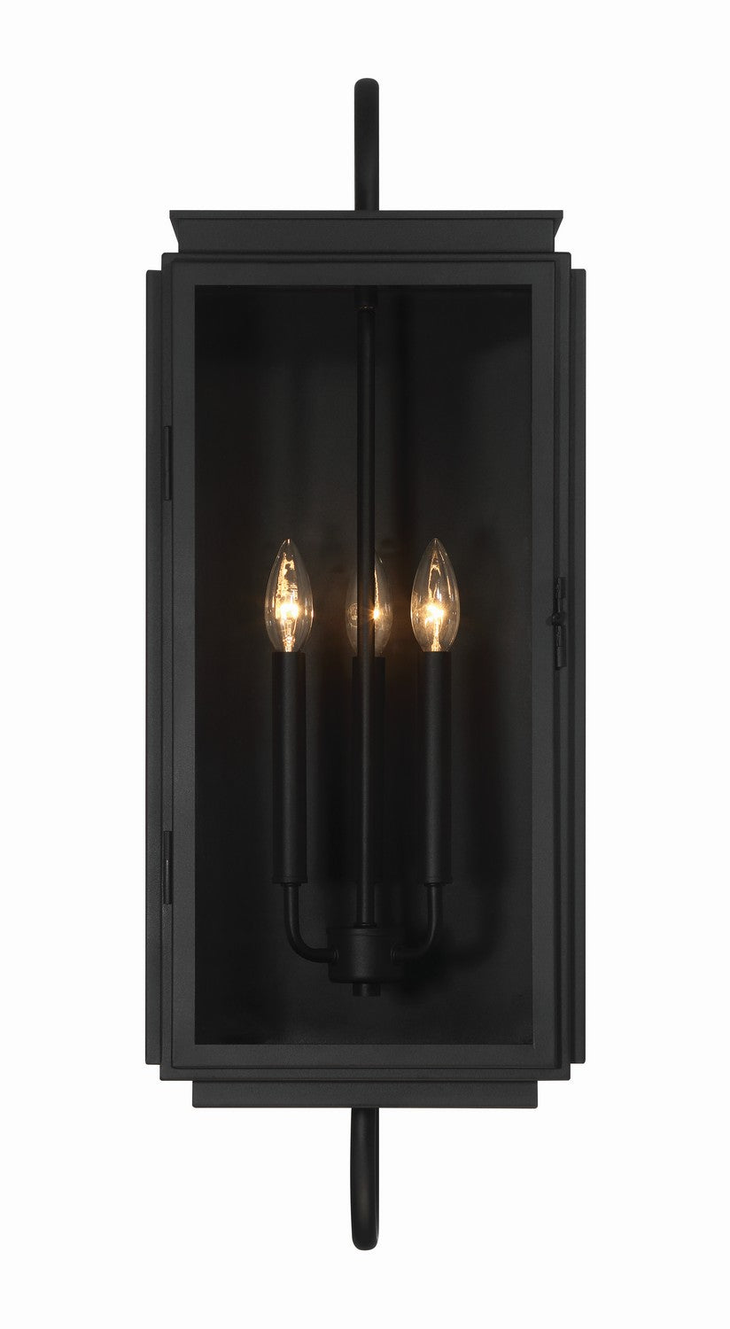 Craftmade - ZA7720-TB - Three Light Outdoor Wall Lantern - Irving - Textured Black