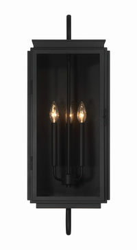 Craftmade - ZA7720-TB - Three Light Outdoor Wall Lantern - Irving - Textured Black